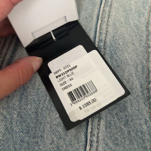 GIVENCHY BRAND NEW WITH TAGS DENIM DRESS - Picture 4 of 7